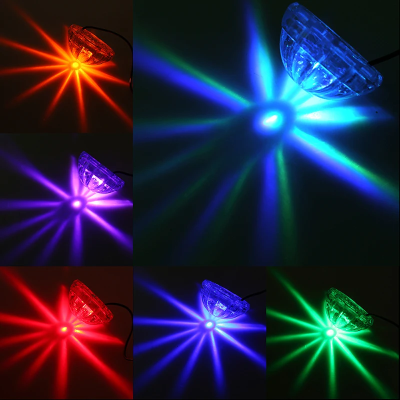 Автомобильный светодиодный светильник posbay водостойкая лампа для шасси мигающие