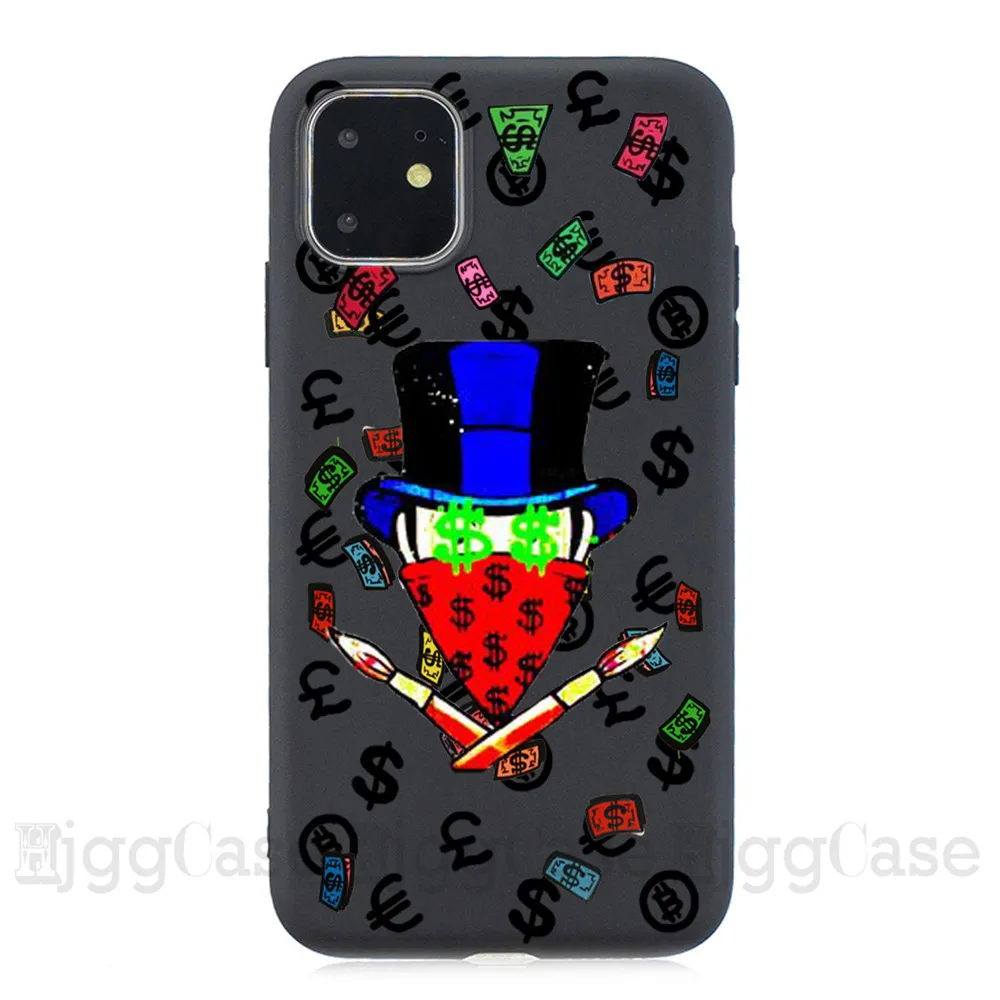 Мультяшный доллар Монополия Мягкий силиконовый чехол для iPhone 11 11 Pro Max X XR Xs Max 5S SE 6 7 8 Plus телефон coque fundas - Color: heise F4453