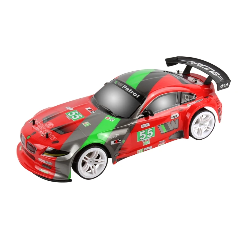 

1:10 70Km/H 2.4G RC Car Drift Racing Car Championship 4WD Battery Off Road Radio RC Vehicle with LED Headligh