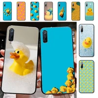 yndfcnb little yellow duck phone case for xiaomi mi 8 9 10 lite pro 9se 5 6 x max 2 3 mix2s f1