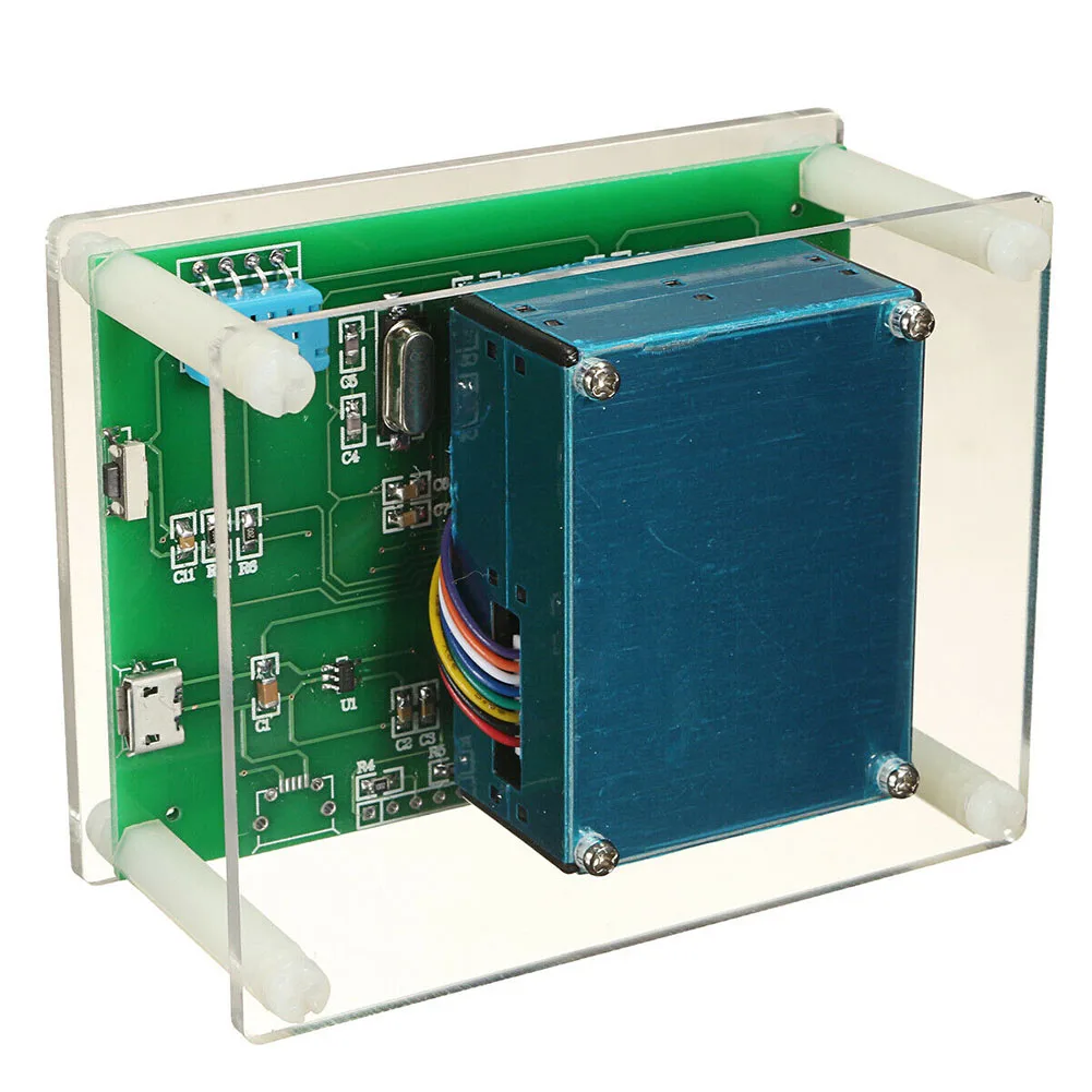 

2.8inch Multipurpose Digital Household Module PM2.5 LCD Display Air Quality Detector Dust Sensor TFT Screen Accurate Chargable