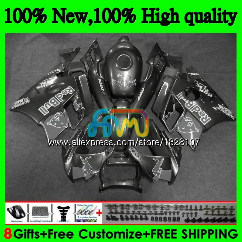 

Kit +Tank For HONDA CBR600F3 600CC CBR 600F3 97 Hot Full grey 98 1997 1998 3BS.248 CBR600 CBR 600 FS F3 95 96 1995 1996 Fairings