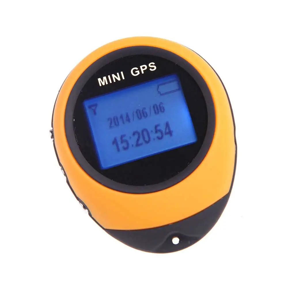 Мини gps навигационный локатор USB Перезаряжаемый цифровой приемник трекер регистратор ручной брелок с компасом для путешествий на открытом воздухе