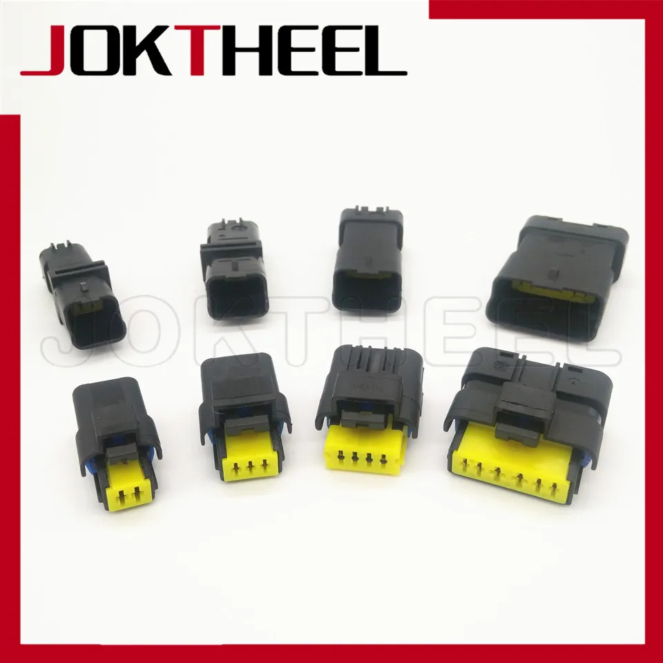 5 комплектов комплект 2/3/4/6 Pin способ мужской женский водонепроницаемый разъем FCI