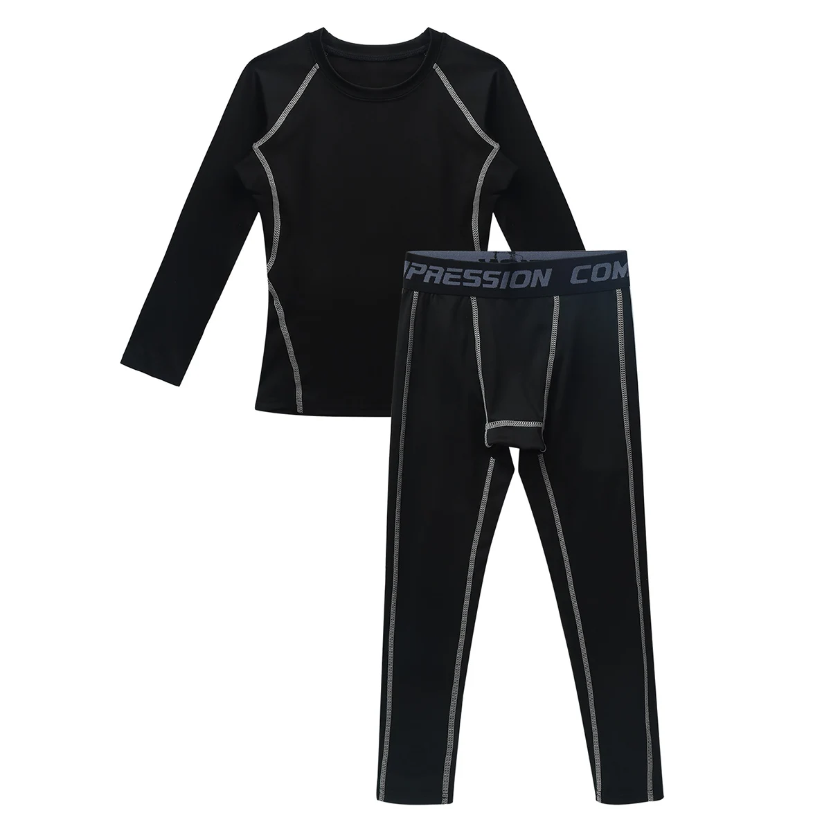Рубашка с длинным рукавом и леггинсы для мальчиков девочек|Комплекты одежды