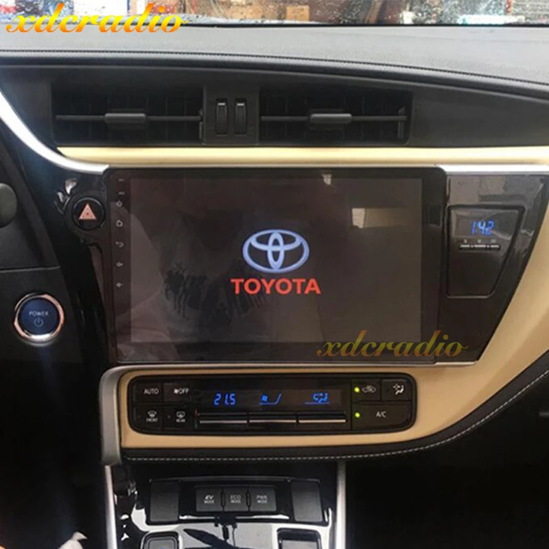

Xdcradio 9 Inch Android 10.0 Car Radio For TOYOTA Corolla Automotivo Multimedia GPS Navigation QLED Carplay 4G 6+128G 2013-2015