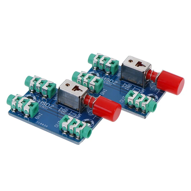 

2 3.5mm Audio Switching Board A/B Audio Input Block Optional Select Output Type