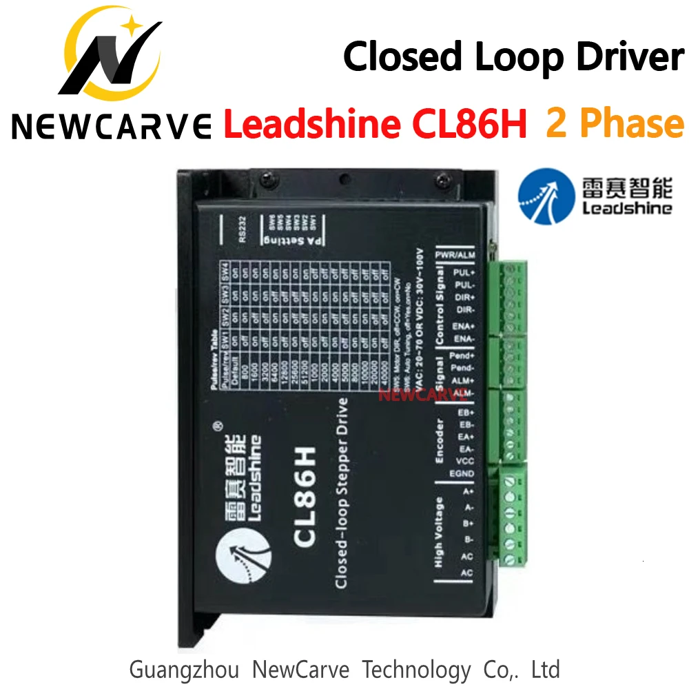 Драйвер шагового двигателя CL86H Φ 2 8A Leadshine для Nema34 86CME с замкнутым циклом новым