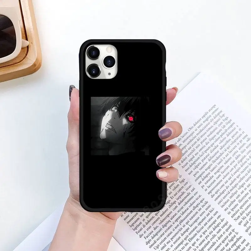 

Tokyo Ghoul hot Anime Kaneki Ken Phone Cases for iPhone 11 12 pro XS MAX 8 7 6 6S Plus X 5S SE 2020 XR Luxury brand shell