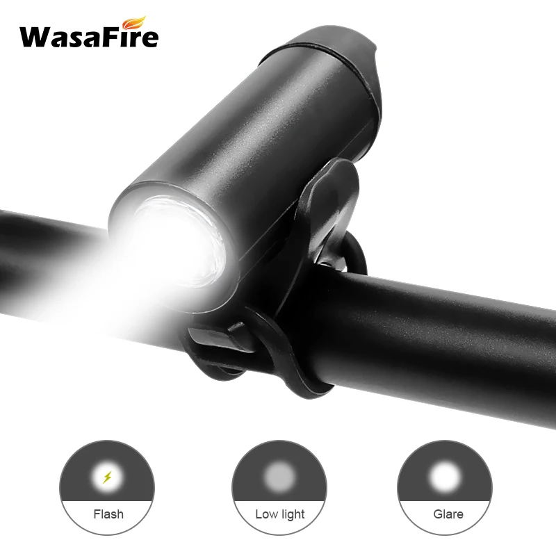 

Фонарь велосипедный WasaFire XPG, 400 лм, зарядка через USB