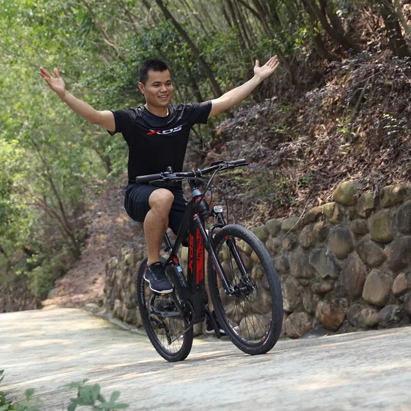 27.5inch electric mountain bicycle 36v240w mid-motor emtb Electric power sensing ebike off-road Ultralight aluminum alloy frame | Спорт и