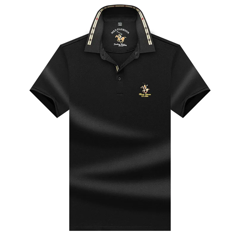 

Summer short Sleeve Polo Shirt men fashion polo shirts casual Slim Solid color business men's polo shirts men's clothing YP9031