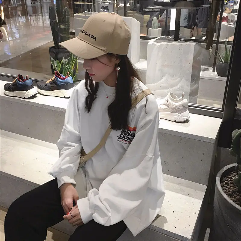 

Hoodies Women Sweater Women's Clothing Loose Long Sleeve Top Hoodies Sweatshirts Tops Sudaderas