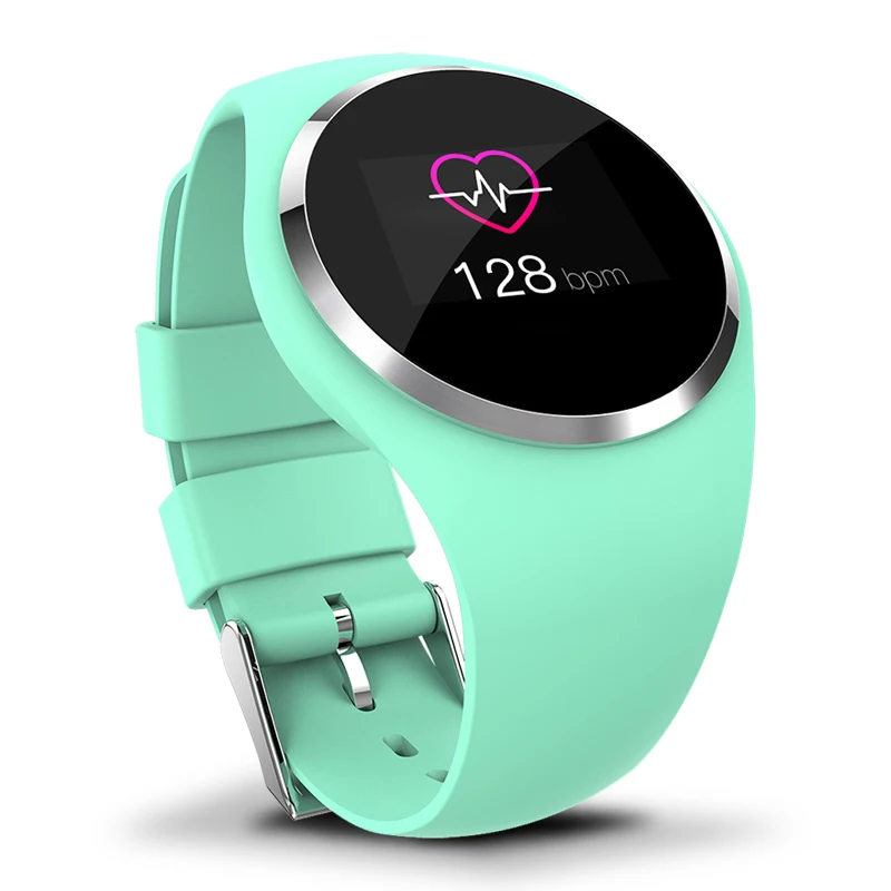 Light blue LIGE новые модные часы Smart Watch Для женщин физиологические напоминание о частоте пульса крови Давление монитор спортивные часы для IOS и Android - Цвет: Light blue