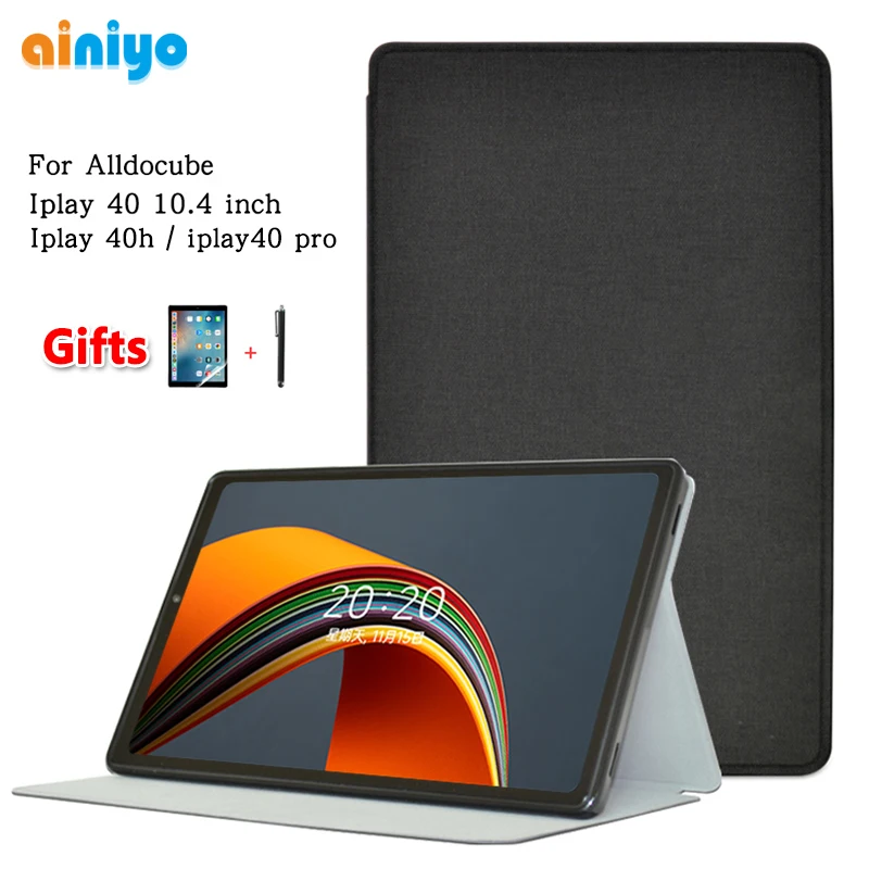 

Newest Case Cover for Alldocube Iplay40 Iplay40 Pro 10.4 Inch Tablet Pc Stand Pu Leather Case for Iplay40H 40Pro + Film Gifts