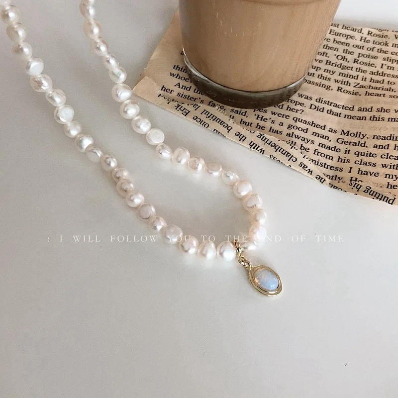 

Kpop Choker Pearl Necklace For Women Gold Chain Necklaces Korean Neck Pendant Collar Chokers Chains Accessories Jewelry 2020
