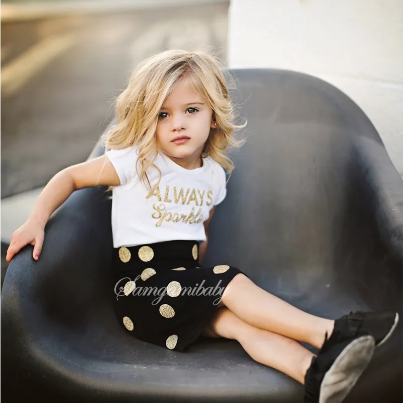 Брендовые одинаковые комплекты для семьи платья в горошек мамы и дочки футболка