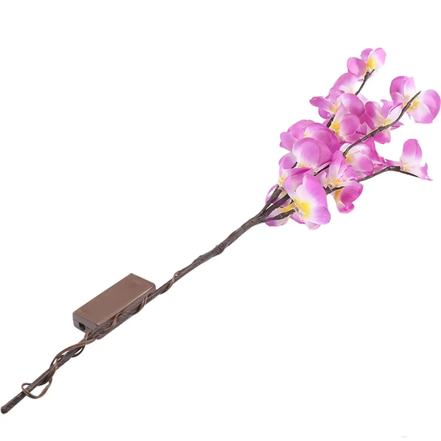 

Creative LED simulation of Phalaenopsis branch lamp home indoor setting festival decorative lamp branch lamp string