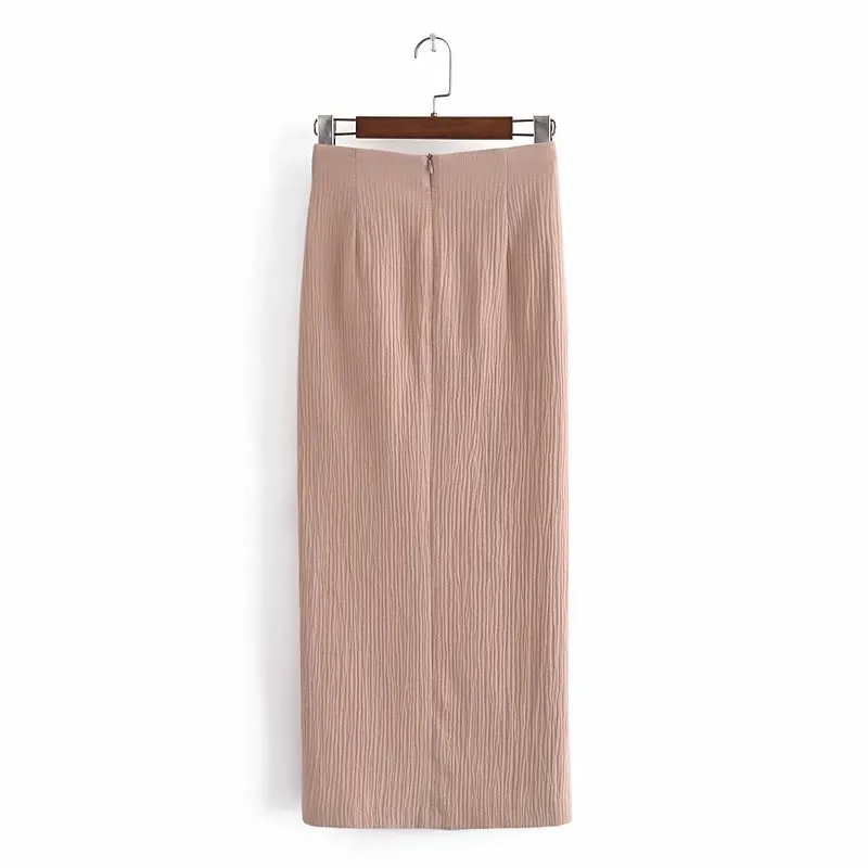 

ZA 2021 New Summer Girls Skirts High Waist Bow Midi Skirts Casual Cotton&Linen Solid Female Skirt Maxi Beach Tutu Skirt Femme