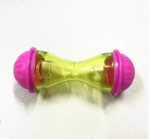 Pink Bone Кошачьи кормушки, мяч, Интерактивная игрушка для питомцев, стакан, яйцо, умнее, кошки, собаки, игрушки для игры, лакомство, мячик, встряхивание для собак, увеличивает 30 - Цвет: Pink Bone