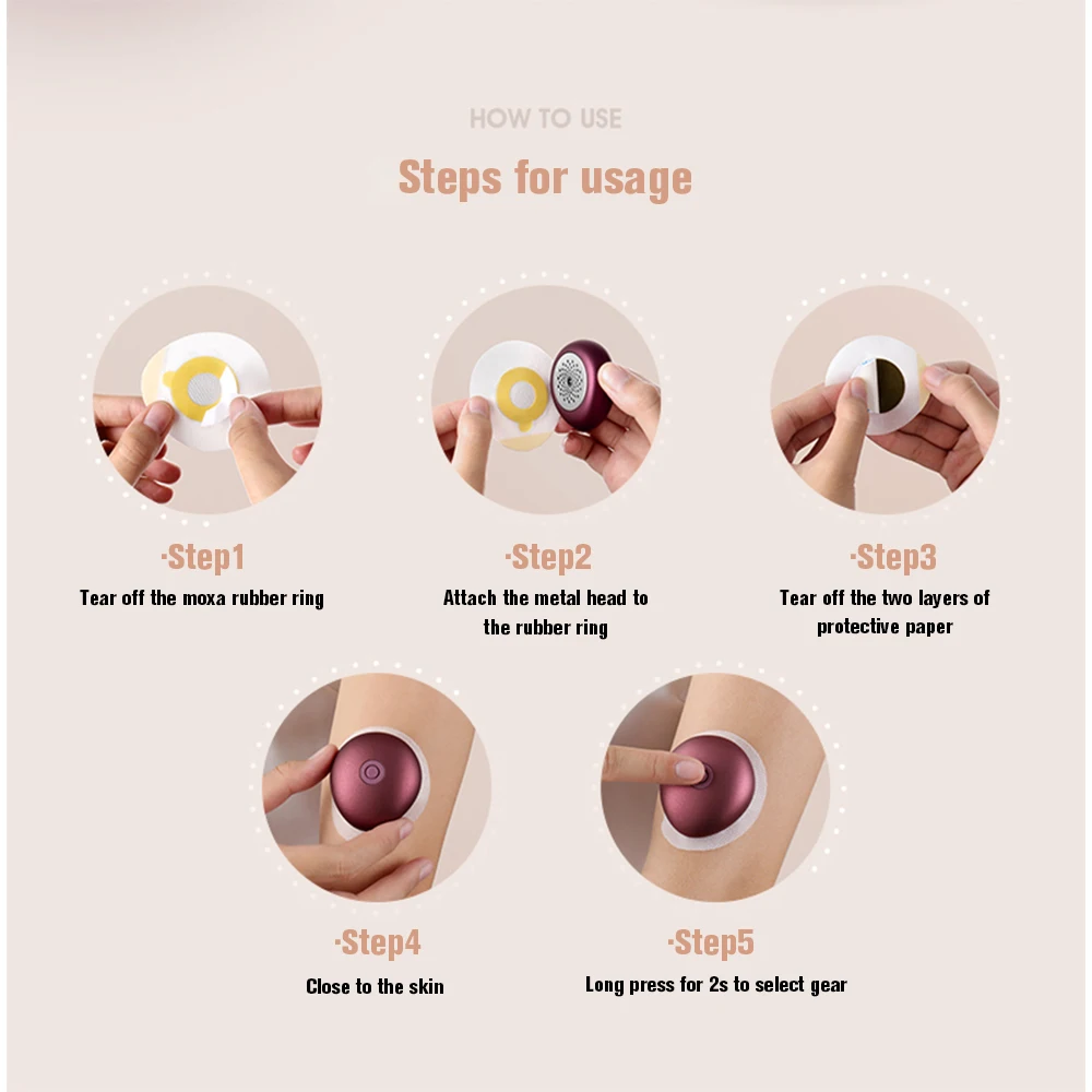 

Household Smokeless Moxa Sticks Portable Portable Moxibustion Cervical Spine Massage Instrument Health Fumigation Instrument