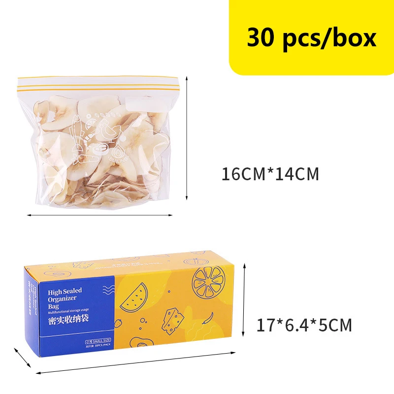 

Hot Food Storage Bags Large Reusable Leak Proof Easy Seal Snack Bags for Food Fruit Veggies