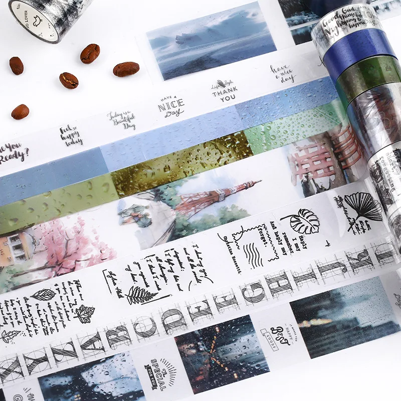 Набор декоративного скотча Васи 3 шт. прозрачные наклейки для мытья питомцев