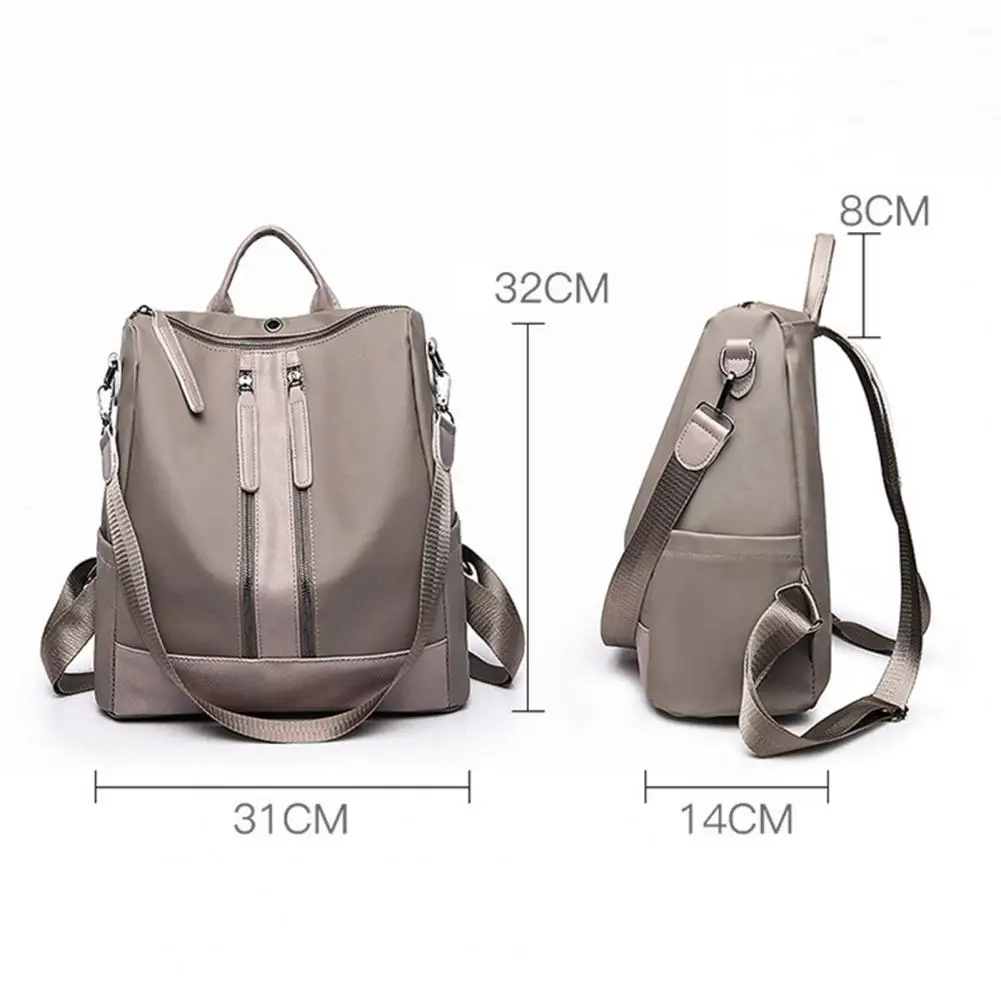 

HOT SALES!!! Simple Casual Outdoor Travel Waterproof Oxford Cloth Women Backpack Handbag