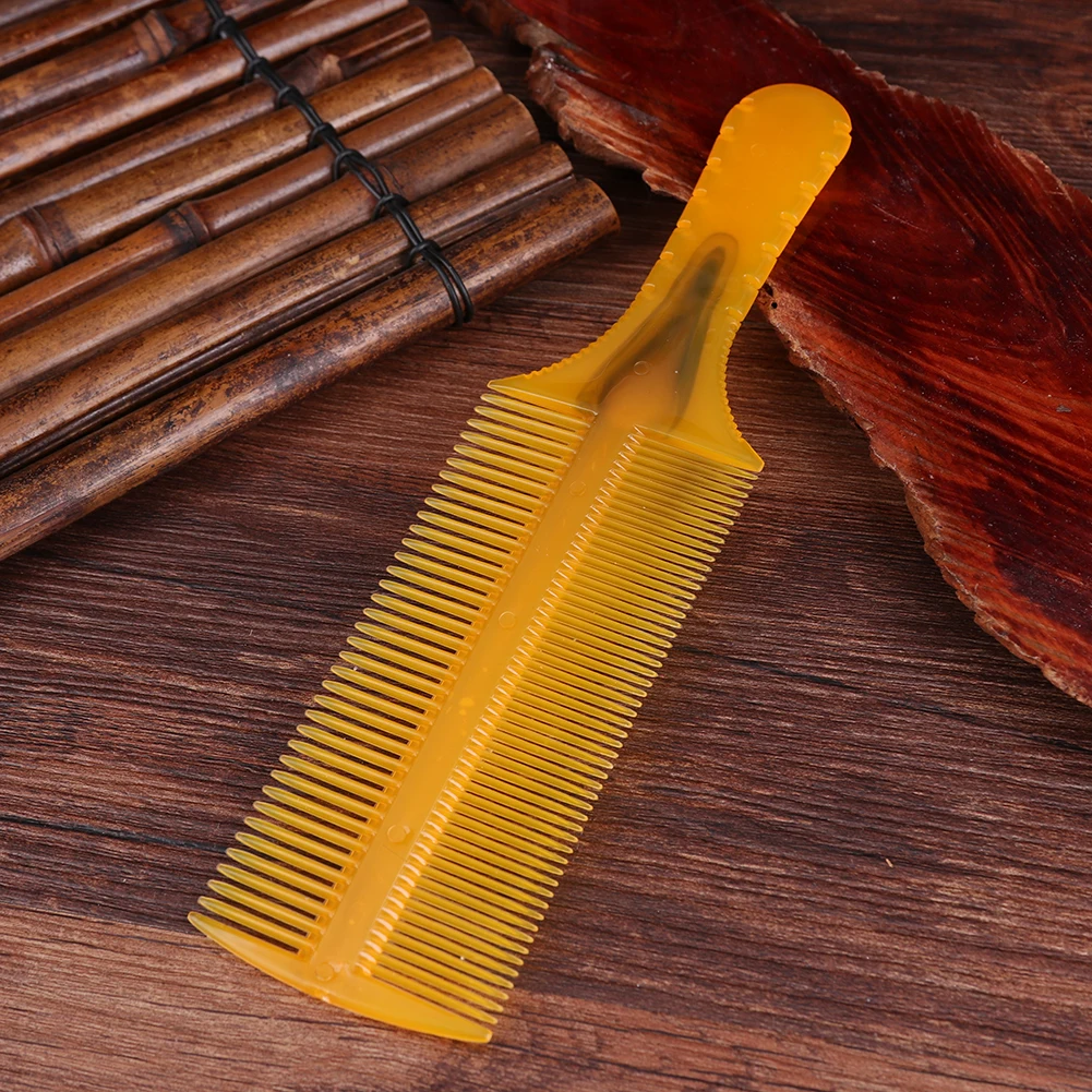 Длинная ручка натуральная полимерная расческа Антистатическая Массажная щетка