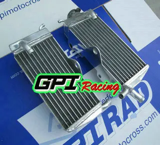 Алюминиевый гоночный RH &amp LH радиатор + шланг для Honda CR125 CR125R CR 125R 90-1997 1996 1995 1994 1993 92