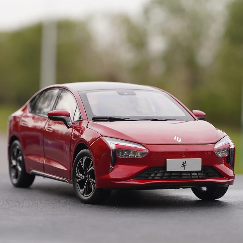 

Quality Original Factory 1:18 Renault Jiangling Yi Jmev Pure Electric Red Diecast Alloy Simulation Car Model for Sale