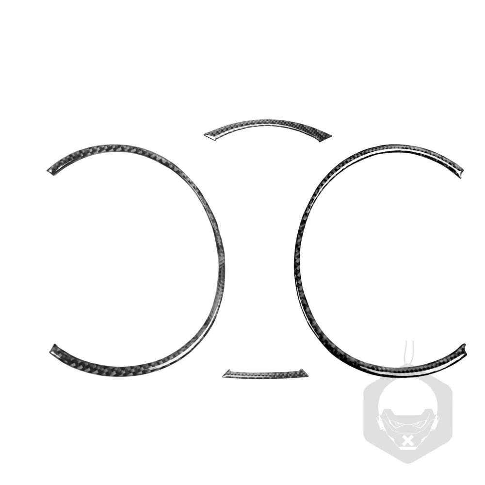 

Аксессуары для модификации салона автомобиля, карбоновое волокно, рулевое колесо, рамка кнопки, подходит для Mitsubishi Lancer DE ES GTS 2008-2015