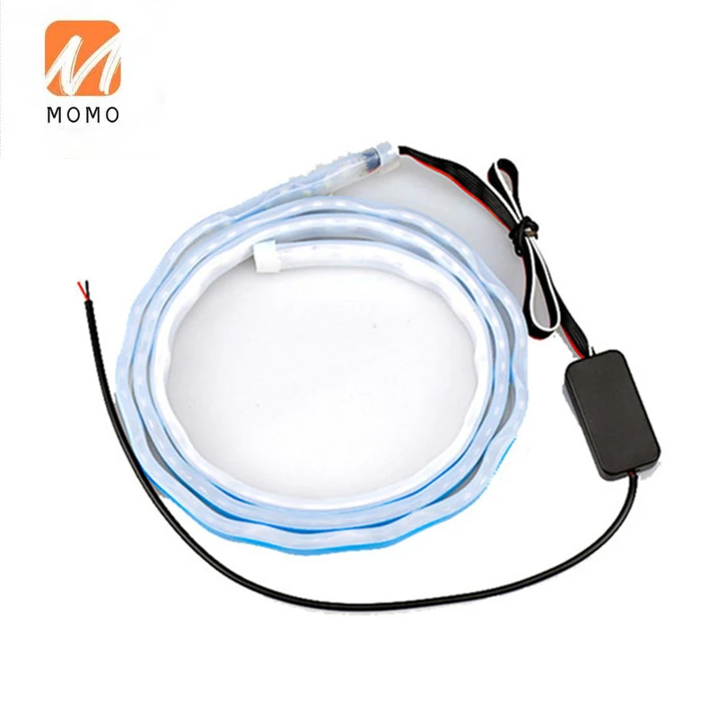 

Car Door Opening Warning Led Lights Welcome Decor Lamp Strip Anti Rear-end Collision Safety Universal White Red Strobe Car Light