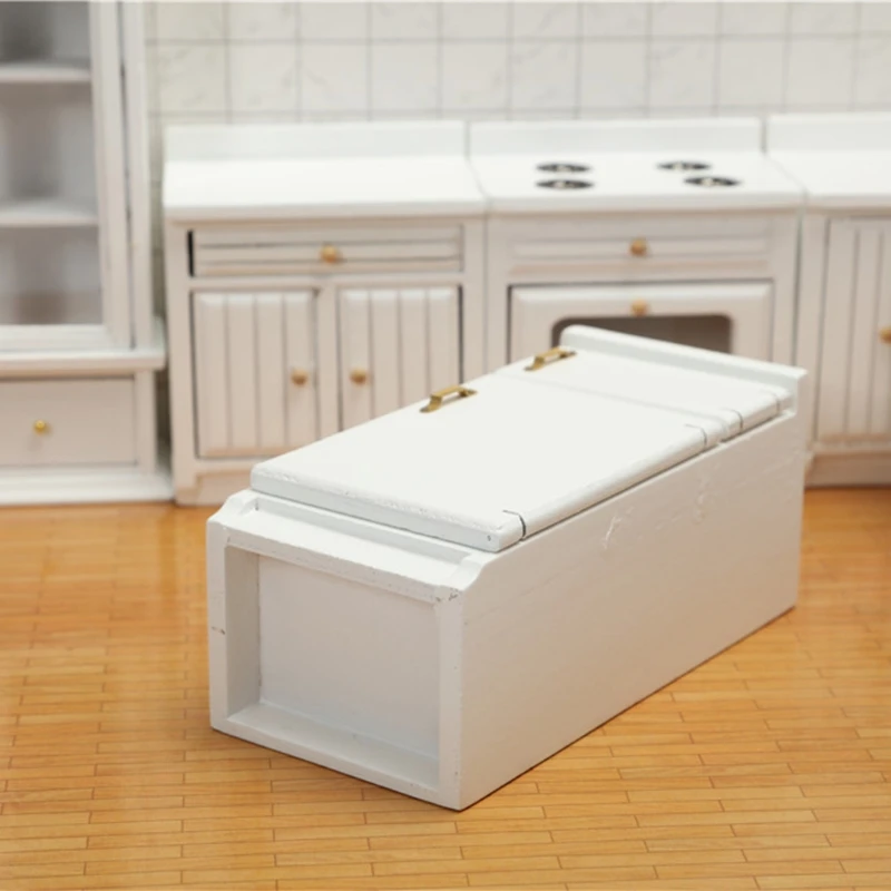 

1:12 Dollhouse Decoration Accessories,Mini Dollhouse Furniture Refrigerator Toy