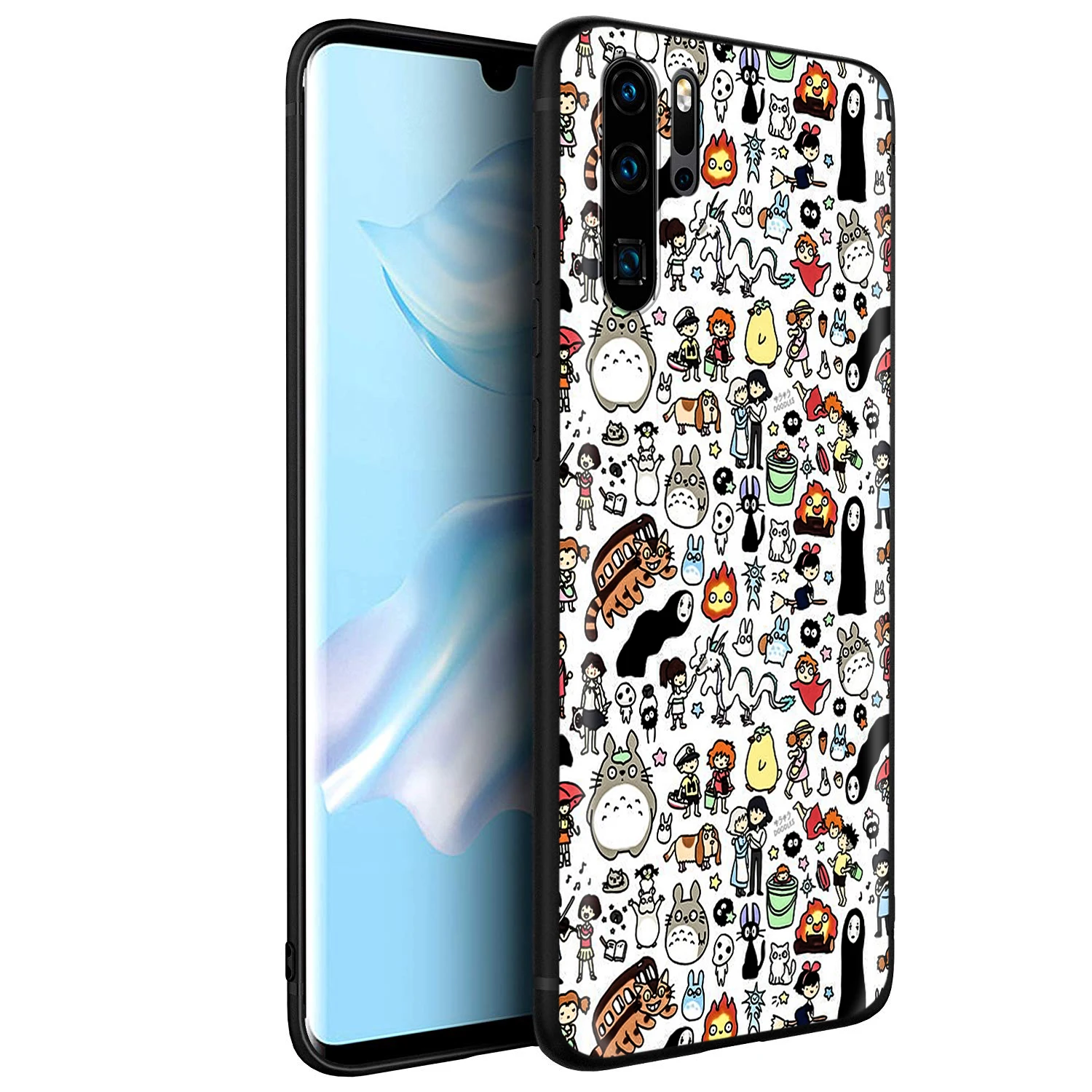 YIMAOC Spirited Away No Face Case for Huawei Mate 30 20 Honor Y7 7a 7c 8c 8x 9 10 Nova 3i 3 Lite Pro Y6 2018 P30 P smart | Мобильные