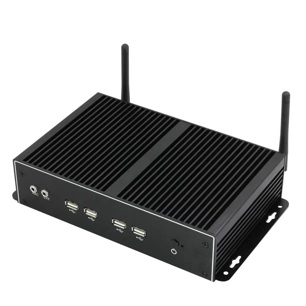 BEBEPC 6 * COM RS232 Mini PC Core i7 5500U 4500U i5 4200U Dual LAN Windows 10 HDMI Celeron 2955U J1900 Comput Industrial PC|Мини ПК| |