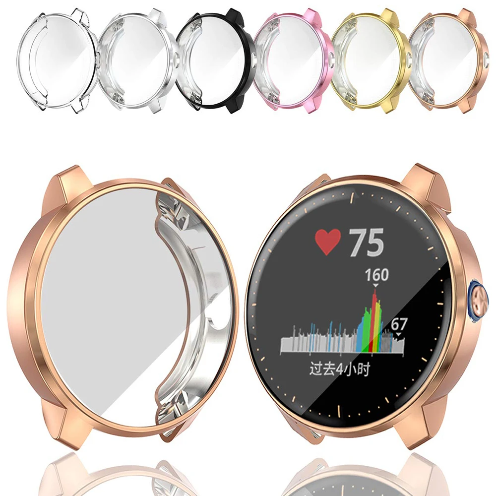 Для Garmin Vivoactive 3 музыкальная Защитная крышка ТПУ чехол для часов
