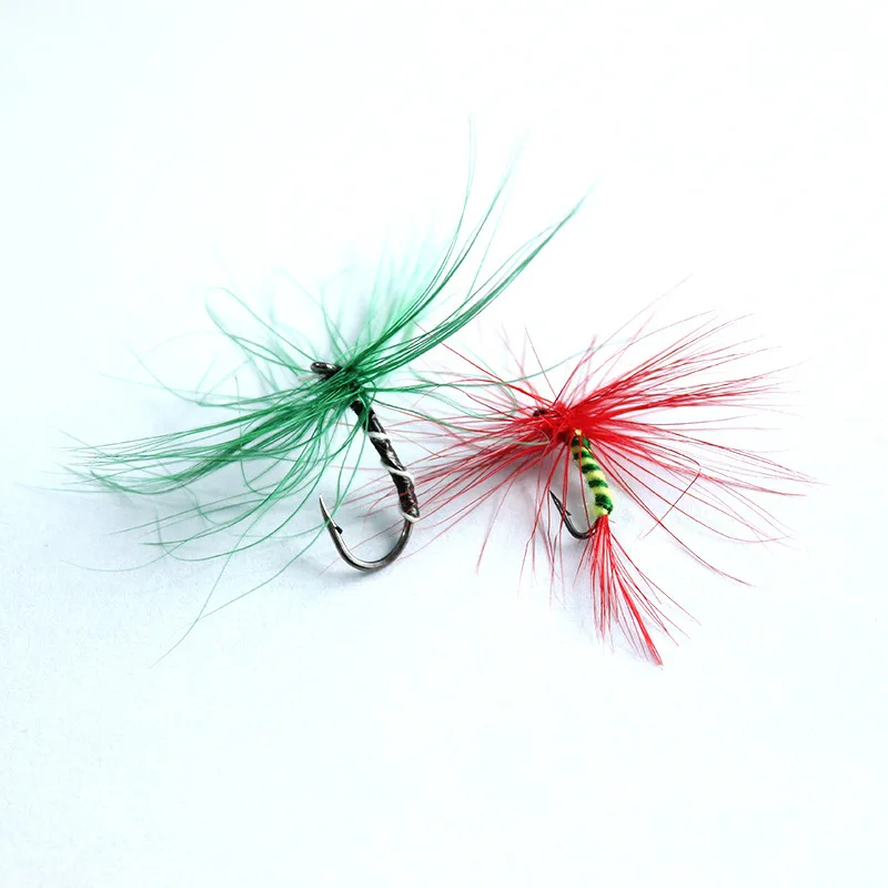 

32pcs Fly Hook Box Fly Fishing Hook Box with Foam Waterproof Durable Fishing Gear Transparent Convenient Practical Fishing Vib