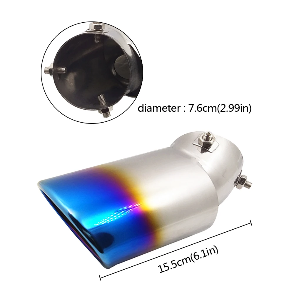 Оснащение Хвостовая трубка Нержавеющая сталь Magnaflow выхлопной Системы для