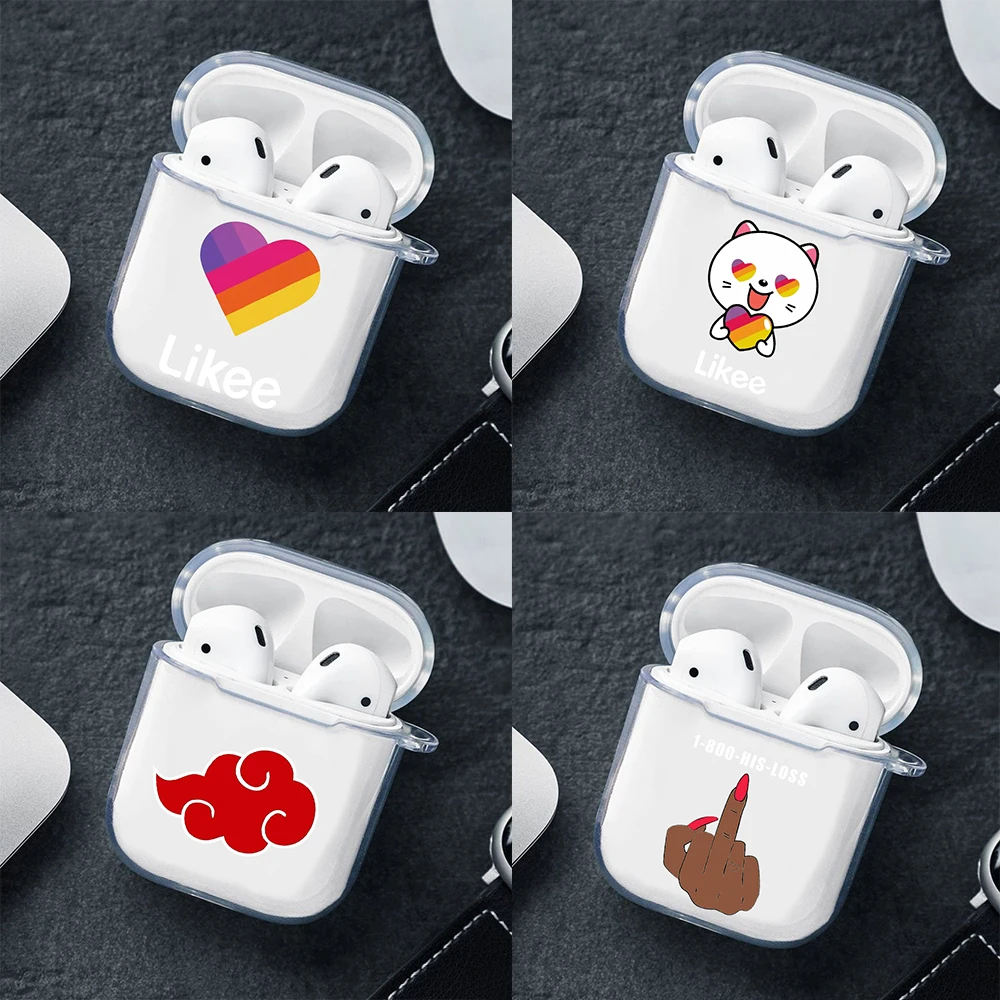 

2021 Cover for Airpods 1/2 Earphone Make Money Likee Cartoon Cat soft Protector Fundas Airpods Case Air Pods Charging Box Bags