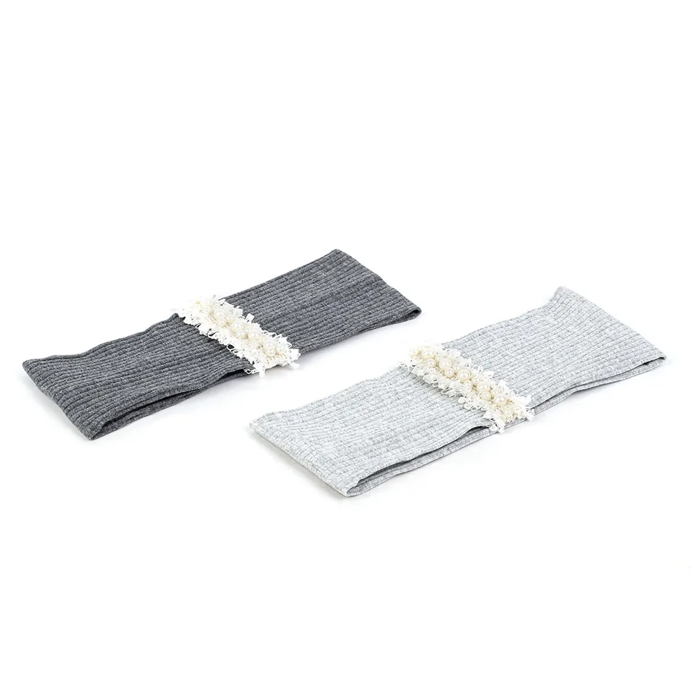 Женская эластичная резиновая повязка на голову для йоги изящные жемчужные