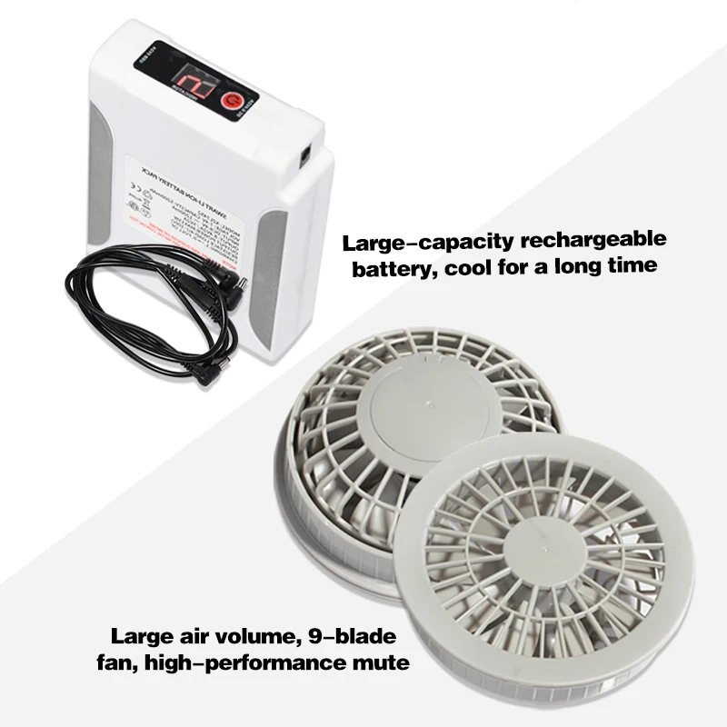 Охлаждающий кондиционер одежда рыболовный охлаждающий вентилятор обслуживание