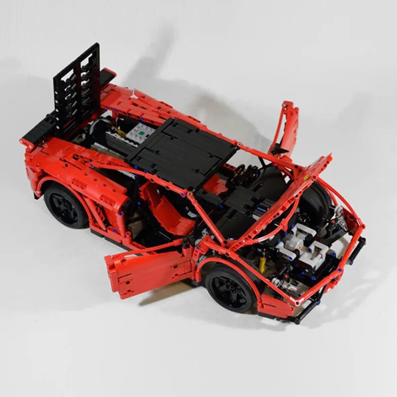 

CBNEW RC Motor Power Function MOC-3918 Super Car Gallardo Fit LeGINGlys Building Kit Block Bricks Diy Toy Gift