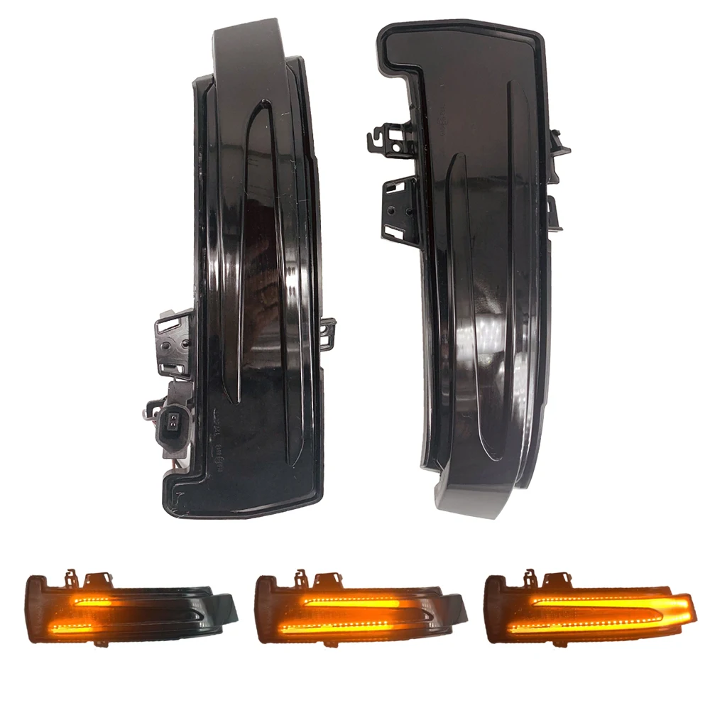 

For Mercedes Benz A B C E S CLA GLA CLS W176 W246 W204 W212 X156 LED Dynamic Turn Signal Rearview Mirror Indicator Blinker Light
