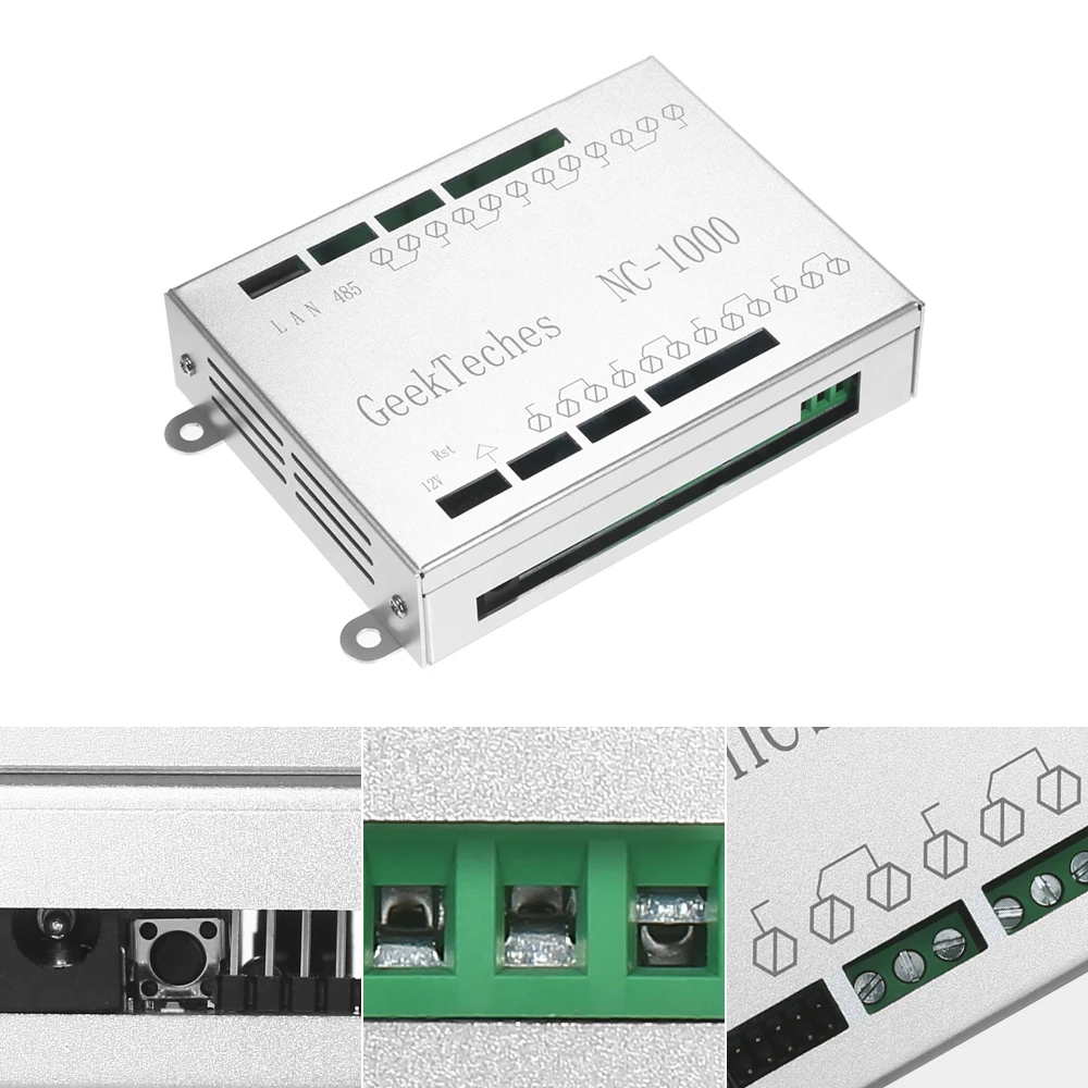 

NC-1000 Smart Home Network Controller smart Home Automation Controller Hub RJ45 Network Relay Control Board 8 Channel WiFi