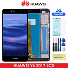 ЖК-дисплей для Huawei Nova молодых 4 аппарат не привязан к оператору сотовой связиY6 2017  Y5 2017 MYA-L11 L41 L22 MYA-U29 ЖК-дисплей с сенсорным экраном и цифровым преобразователем собраний
