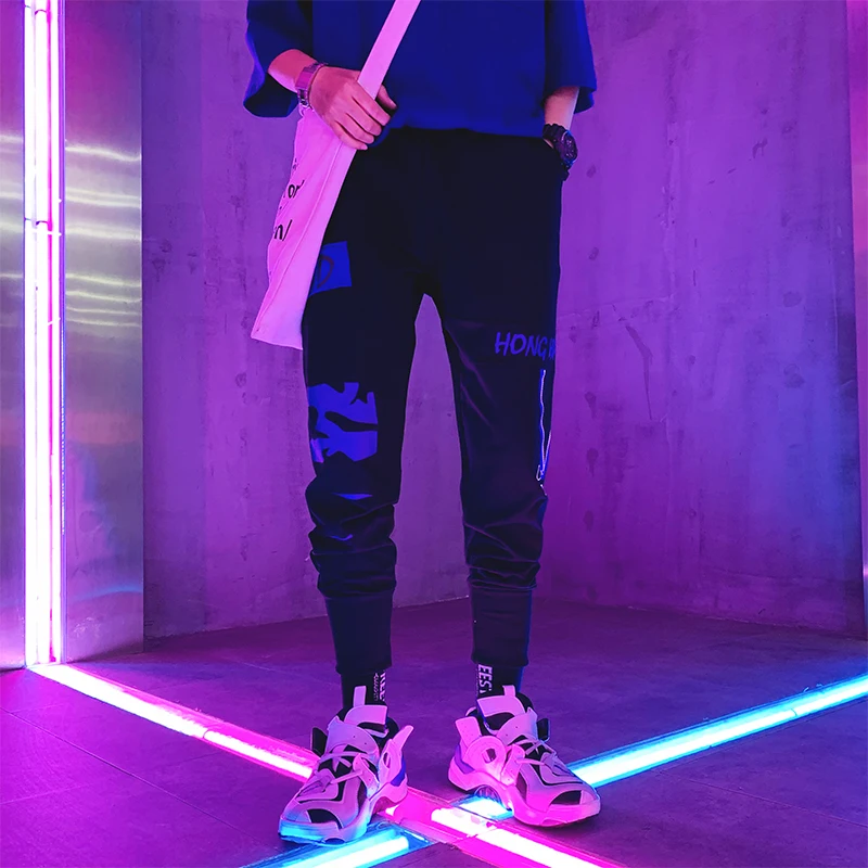 Мужские спортивные брюки повседневные Модные мужские панталоны Supreme 2019s в стиле