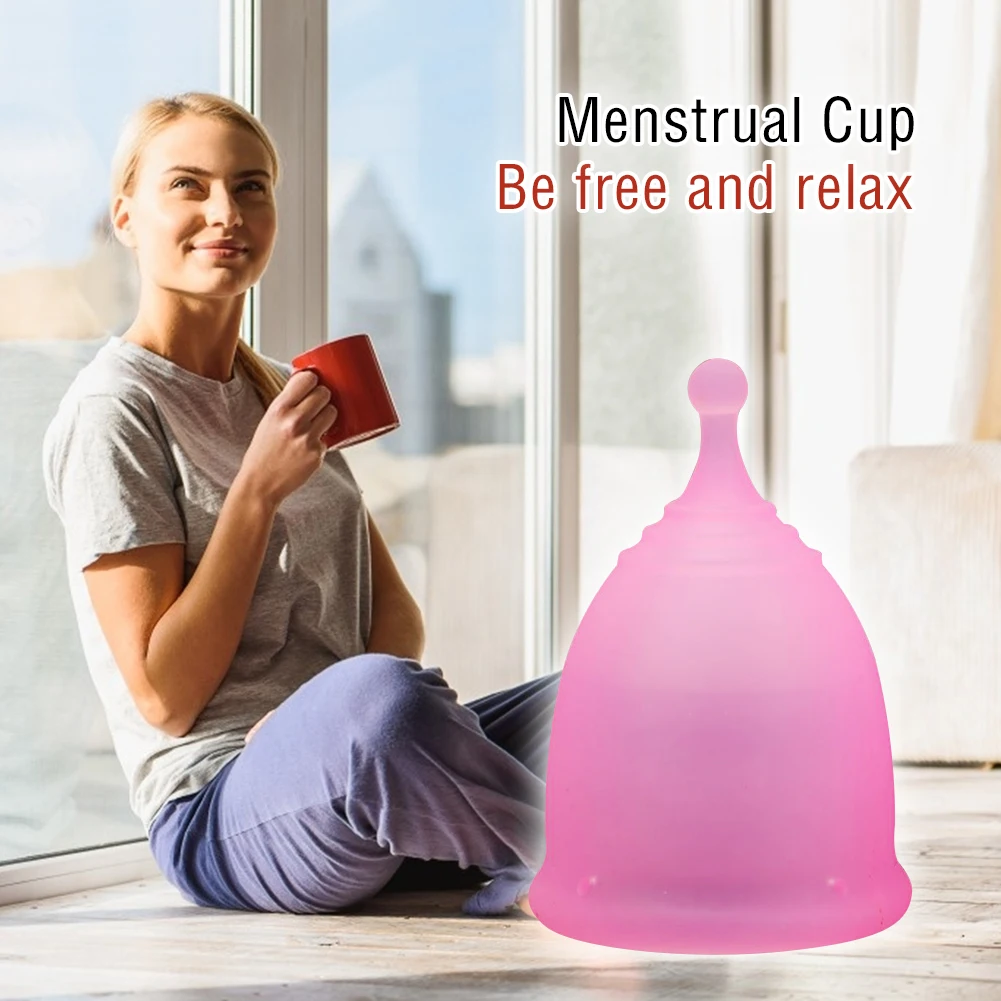 Коллектор для менструального кровотечения Feminine Hygiene Period Cup отличного качества из медицинского силикона.