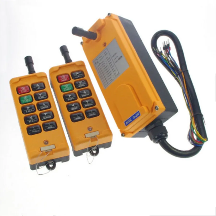 HS-10 2 Transmitters 10 Channels Hoist Crane Radio Remote Control System | Обустройство дома