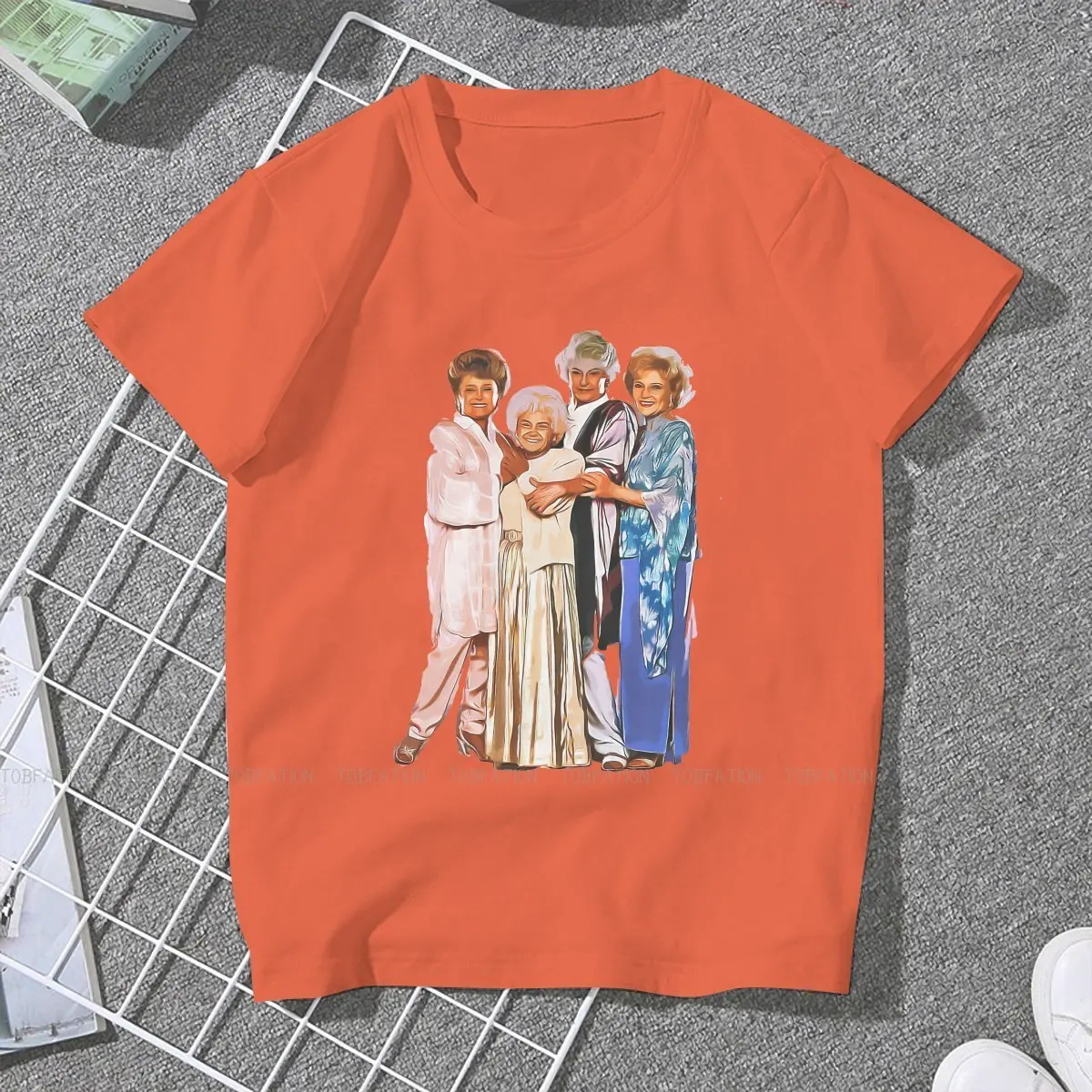 Those Girls Are Golden Hipster TShirts Comedy Family Friendship Bea Arthur Girl 4XL Style Fabric Streetwear T Shirt | Женская одежда